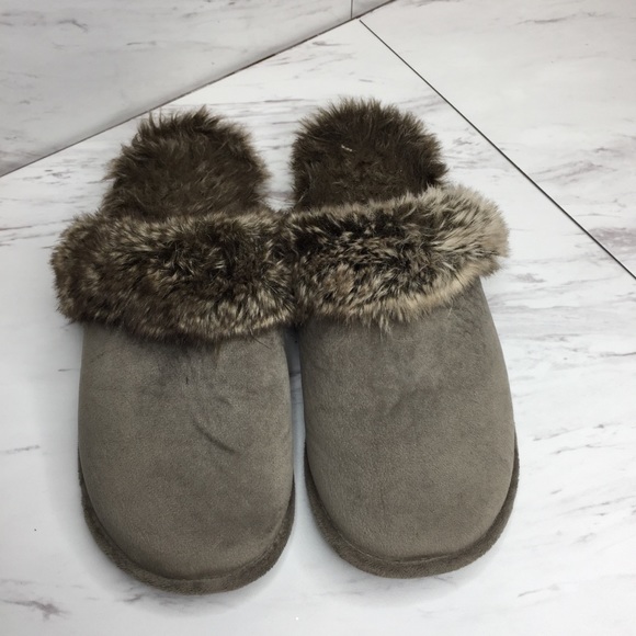 men's fuzzy slippers